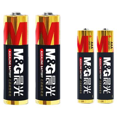 晨光无汞碱性5号7号电池