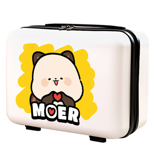 萌力星球萌二手提行李箱14寸小型便携迷你儿童旅行小箱子可上飞机