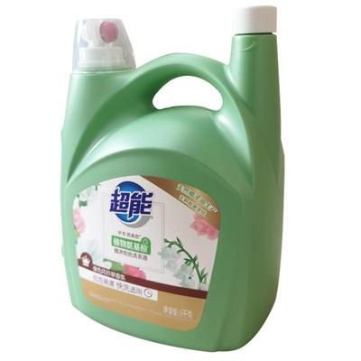 超能大桶装防串色洗衣液香味