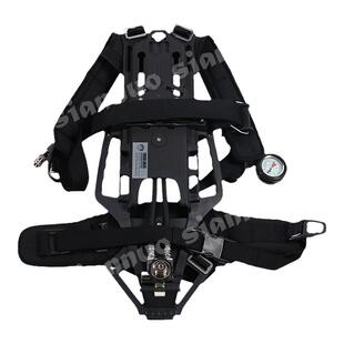正压式空气呼吸器配件可调节背板伸缩碳纤维气瓶背托压力表面罩