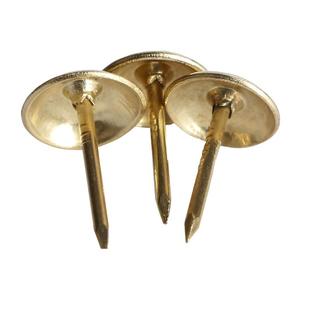 镀铜图钉泡钉加长铜色泡钉圆头钉铜色沙发钉铜钉装饰钉大头钉泡钉