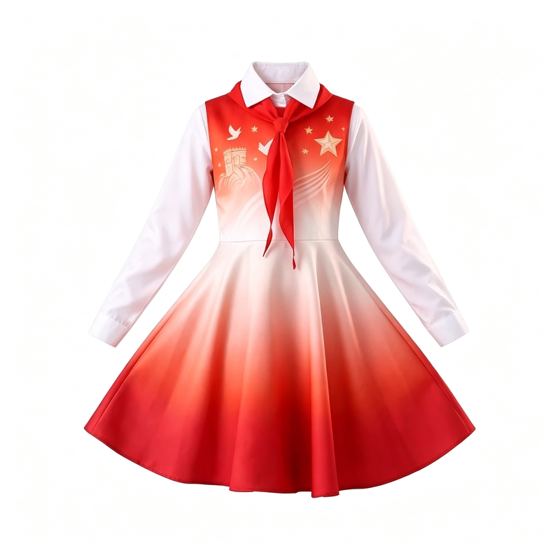 六一红领巾爱国合唱演出服