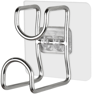 不锈钢脸盆挂钩多功能免打孔壁挂卫生间厨房浴室防水家用收纳架子