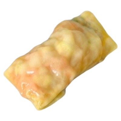 宝宝来麻水晶蔬菜卷蒸饺