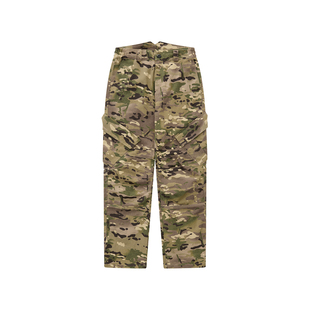 PROCITY斜纹黄迷彩战术工装裤多口袋立体剪裁美式直筒军迷长裤子