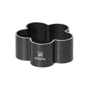 三能梅花型面包模具烘焙家用低糖磨具不沾烤面包慕斯圈4寸6寸蛋糕