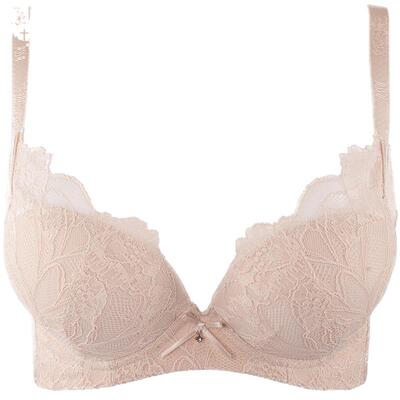 依之妮新款中厚杯软钢圈聚拢文胸