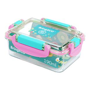 BringECO三明治盒便携式便当盒吐司盒上班族贝果盒可微波保鲜饭盒