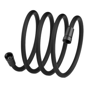 防缠绕尼龙绳编织防爆软管浴霸花洒淋浴管头器高温大口径出水连接