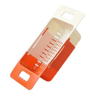 可伸缩沥水篮洗菜盆碗架厨房家用水果盘洗碗池水槽置物架滤水篮子