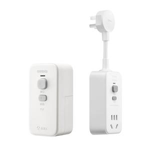 公牛防漏电保护器插头电热水器16a空调漏保带开关家用10a漏电插座