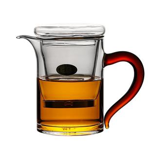 红茶泡茶杯茶水分离玻璃加厚公道杯子耐高温办公室泡茶器功夫茶具