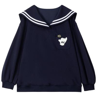 KEIKO航海系学院穿搭卫衣套装