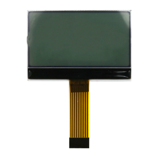 12864-469 COG液晶显示屏LCD模块 ST7567驱动SPI白底黑字FPC插接