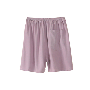 夏季休闲男士棉绸绵绸大裤衩沙滩裤家居裤人造棉宽松短裤睡裤外穿