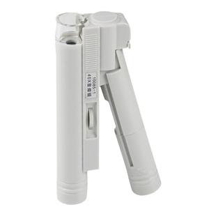 沪镜40倍带光源读数显微镜 带刻度光源40x放大镜昆虫印刷网点观察