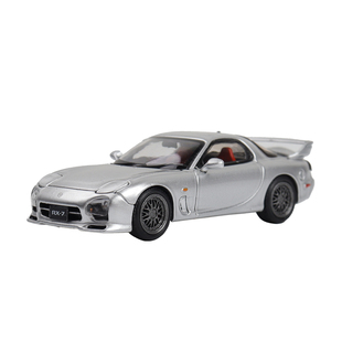 马自达RX7 FD3S A Spec FH 1:64 Speed 合金汽车模型磁吸跳灯开盖