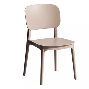 现代简约塑料餐椅家用加厚靠背凳子北欧高级餐桌椅久坐舒服椅子