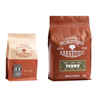 绝对小孩泰迪意式拼配咖啡豆中深烘冷萃奶咖红酒尾韵高甜感