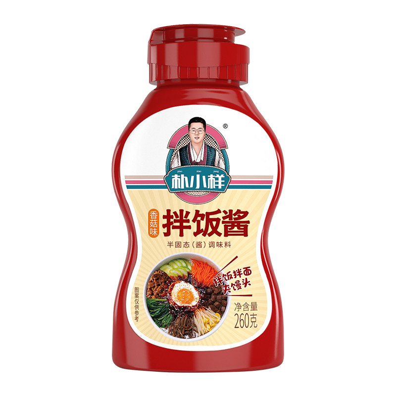朴小样韩式拌饭酱香菇石锅拌饭酱