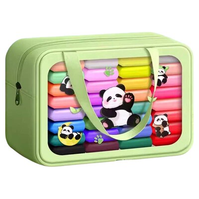 【自带收纳袋】得力无毒超轻粘土