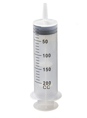 超大容量工业用注射器带软管500ml-20ml抽水抽油灌浆粗口大码针筒