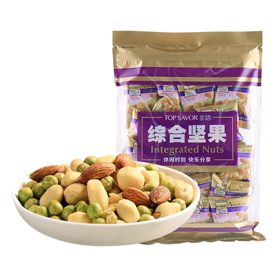 综合坚果独立12小袋混合果干