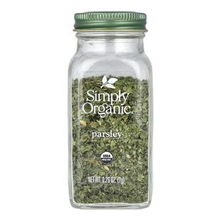 Simply Organic特优有机埃及罗勒叶全碎研磨草本调味料香辛料