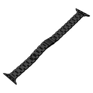 适用apple watch7/8/9苹果手表10代s11表带iwatch7/6/5/4/se/3代金属手表带三株s6替换带男女款s7/s5智能配件