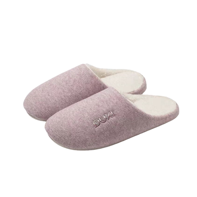 朴西净面简约居家室内舒适棉拖鞋