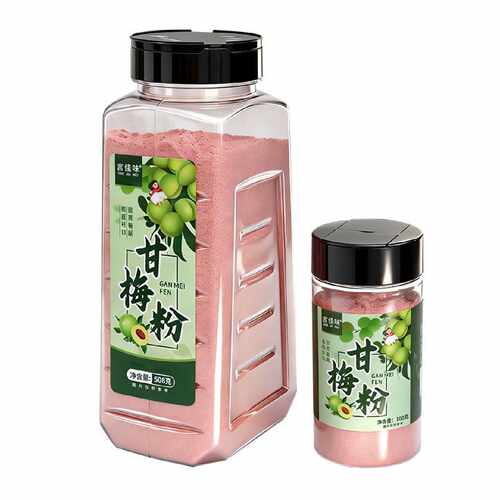 言佳味甘梅粉撒料108g508g瓶装家用梅子粉炸鸡甘梅地瓜鸡排薯条料