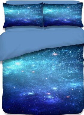 来图定制宇宙星云星空四件套