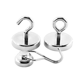 强力钕磁铁超强吸力强磁磁铁冰箱门后吸铁石圆形高强度挂钩固定器