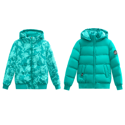 啄木鸟两面穿短款棉衣女冬季2025新款棉服洋气女士加厚外套小棉袄