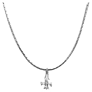 GuangYu复古十字架项链男高级感美式嘻哈简约风潮牌吊坠女锁骨链