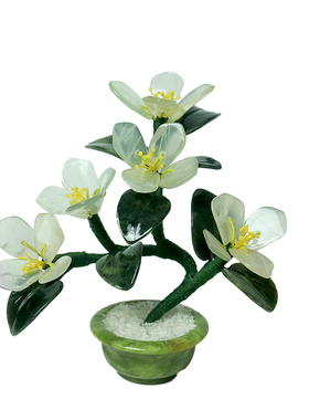 百合树盆景影楼中式风桌面摆件