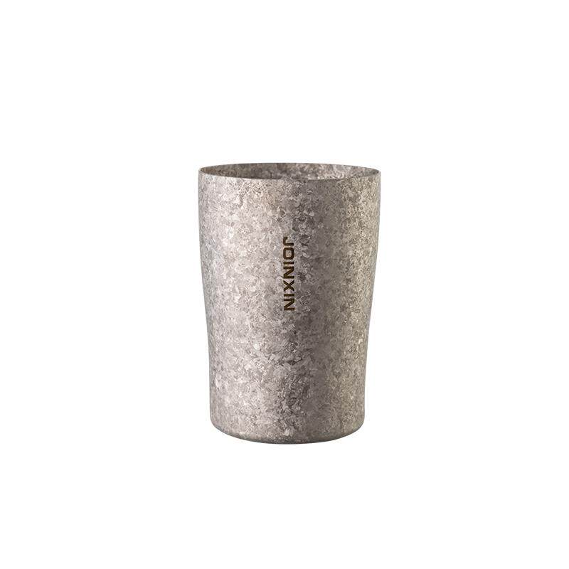 JOINXIN马卡龙色晶彩纯钛啤酒杯