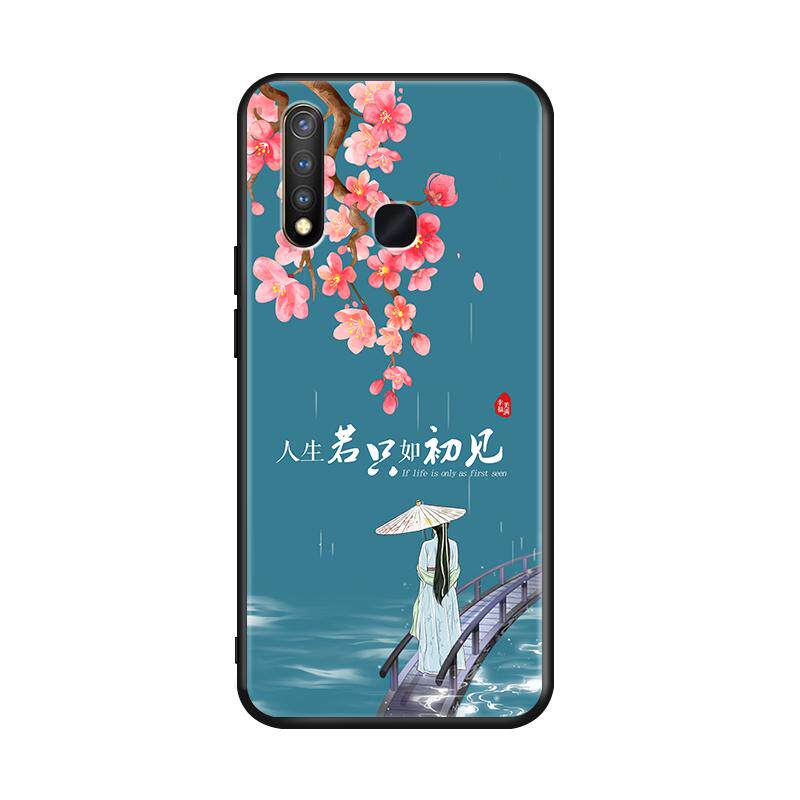 秋昊适用于vivoy5s手机壳全包保护套vivi简约文字vivo 个性时尚y5s软外壳y5s防摔保护套v1934A新款后