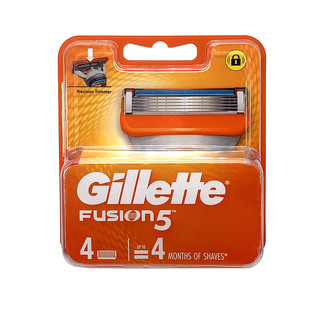 吉列锋速fusion5锋隐手动力剃须刀片刮胡刀头8片德国正品现货包邮