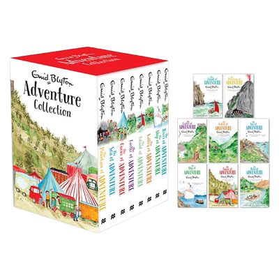 英文原版 Enid Blyton Adventure Collection 8 books shrinkwrapped 伊妮德·布莱顿儿童冒险故事小说 8册套装 英文版 进口英语原