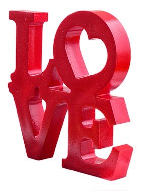 情人节装饰摆件创意家居派对装饰DIY英文字母LOVE摆件道具工艺品