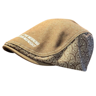 复古做旧字母牛仔拼接前进帽子女英伦风显脸小鸭舌帽贝雷帽2026春