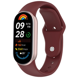 KASO适用小米手环10表带8/NFC液态硅胶手表带智能运动手表XIAOMI八九代男生女生腕带春夏新款透气9NFC