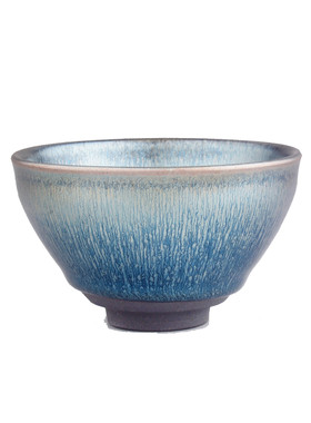 传统经典/真品蓝毫建盏主人杯