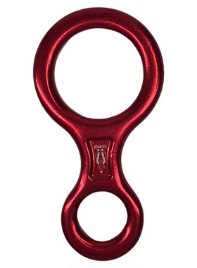 八字环下降器8字环缓冲器保护器高空作业登山攀岩救援速降缓降器