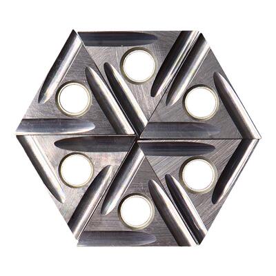 三角开槽刀片TNMG16404/08R/L-S-VF全精磨陶瓷刀片外圆车刀片