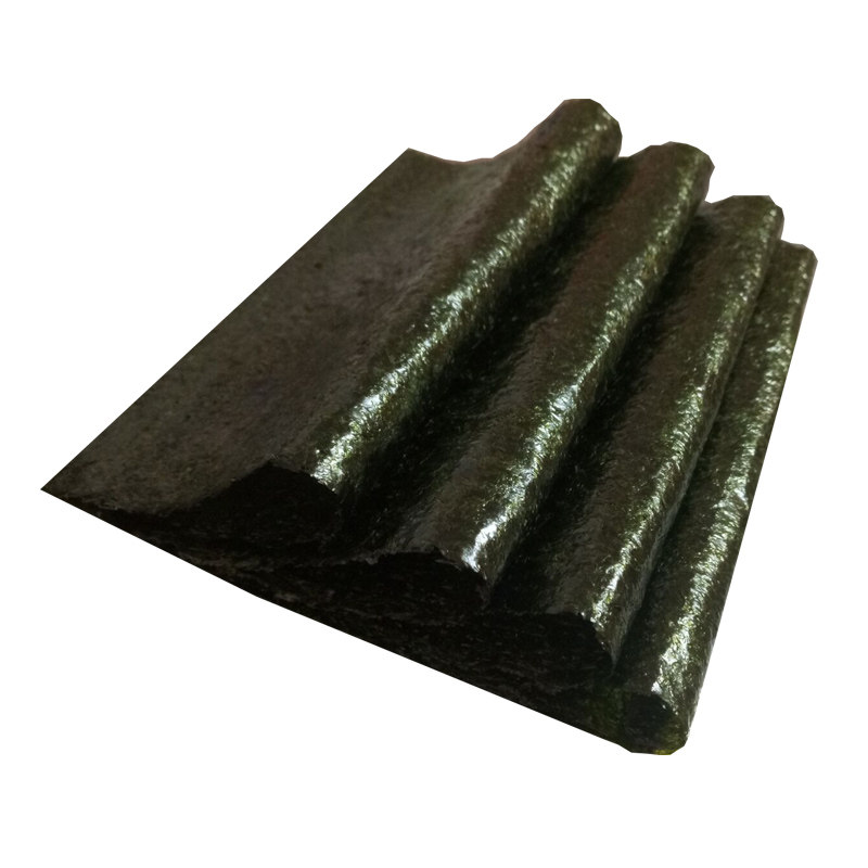 可蒸制炸烤的黑色海苔