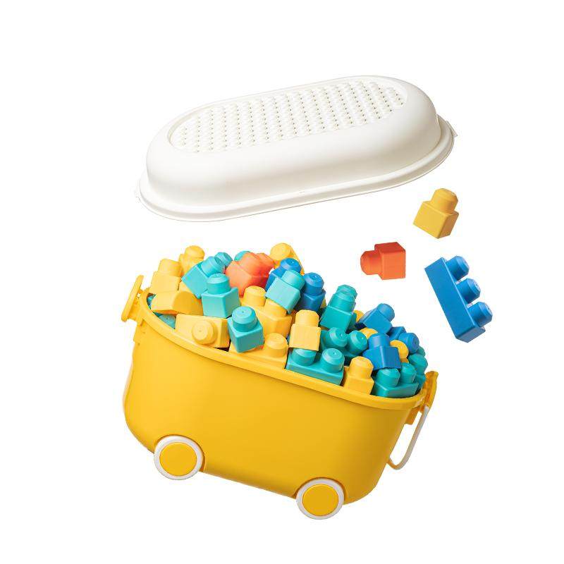 大颗粒软胶积木玩具益智拼装可啃咬儿童男女孩1-2岁宝宝婴儿6个月