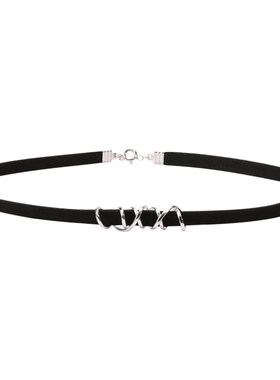 纯银明星同款精制高级颈链choker