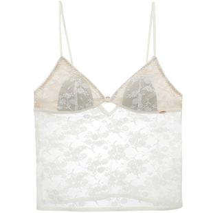 蕾丝兔耳杯歌瑞尔2026年新品吊带背心罩杯一体内衣女禁欲系内搭